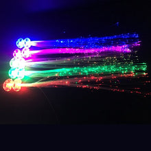 Load image into Gallery viewer, Acooe 10 Pack flashing led light up toys Optics led hair lights, flashing led Light Up Toys, Barrettes for Party, Bar Dancing Hairpin, light up hair accessories