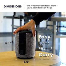 Load image into Gallery viewer, Echo Dot (2nd Generation) Speaker Dock | Portable, Premium 360 Sound, 10 Hours of Playtime, Rechargeable Battery | Amazon Alexa Accessories | Smart Home Audio | Charcoal (Echo Dot Not Included)