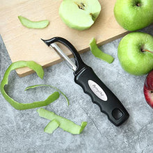 Load image into Gallery viewer, Spring Chef Premium Swivel Vegetable Peeler, Black