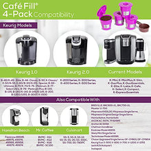 Load image into Gallery viewer, Cafe Fill Value Pack by Perfect Pod | Reusable K Cup Coffee Pod Filters & Coffee Scoop, Compatible with Keurig K-Duo, K-Mini, 1.0, 2.0, K-Series and Select Single Cup Coffee Makers