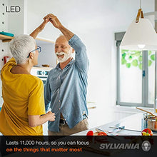 Load image into Gallery viewer, SYLVANIA LED A19 Light Bulb, 60W Equivalent, Efficient 8.5W, Frosted, 5000K, Daylight - 4 Pack (79284)