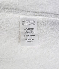 Load image into Gallery viewer, Arus Women's Pacific Style Full Length Hooded Turkish Cotton Bathrobe S/M White