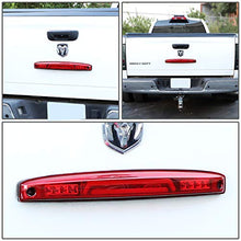 Load image into Gallery viewer, DNA Motoring TGL-DRAM03-3D-LED-RD 3D LED Rear Center Tailgate Light Brake Lamp