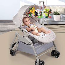Load image into Gallery viewer, beiens Baby Books Toys, Touch and Feel Crinkle Cloth Books for Babies, Infants & Toddler, Early Development Interactive Car & Stroller Soft Toys Gifts for Boys & Girls (Jungle Tails-1 Book)