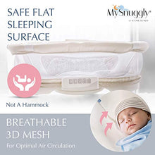 Load image into Gallery viewer, MySnuggly Newborn Bassinet Insert for Halo Bassinets | Safe Real Cuddling Feeling for Better Sleep | Patent Pending