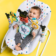 Load image into Gallery viewer, Bright Starts Disney Baby Mickey Mouse Take-Along Songs Infant to Toddler Rocker with Soothing Vibrations