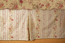 Load image into Gallery viewer, Greenland Home Antique Rose Bed Skirt, Queen, Ecru