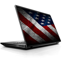 Load image into Gallery viewer, 15 15.6 inch Laptop Notebook Skin vinyl Sticker Cover Decal Fits 13.3" 14" 15.6" 16" HP Lenovo Apple Mac Dell Compaq Asus Acer/American Flag distressed