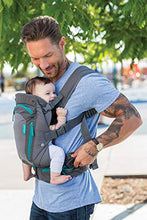 Load image into Gallery viewer, Infantino Carry On Baby Carrier with 6 Pockets for Diapers, Wipes, Pacifier, Phone & Keys and Ergonomic Seat
