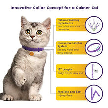 Load image into Gallery viewer, Zen Panther Calming Collar for Cats – Pheromone Cat Calm Collar - Anxiety Relief Lavender Scent - Reduces Stress – Adjustable 15” Relaxing Collar for Kitten – Stop Aggression and Anxious Behavior