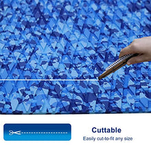 Load image into Gallery viewer, Hjdeck EVA Foam Boat Decking Self Adhesive 94.5"x23.6" Diamond 6mm Non Slip Flooring Sheet RV Flooring Stairs Kayak Decking Surfboard Traction Mat Golf Cart Marine Carpet Swimming Pool