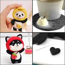 Load image into Gallery viewer, Wool Roving Bulk - 8.82oz Super Wool Chunky Yarn, Wool Roving Top for Needle Felting, Soft Felting Wool Supplies for Hand Spinning, Felting, Blending, Weaving and DIY Craft