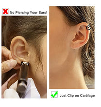 Load image into Gallery viewer, CASSIECA Women's Adjustable Non-Piercing Ear Cuffs Earrings Clip On Cartilage Helix Wrap Ear Jewelry Set
