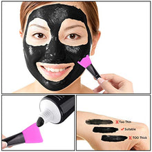 Load image into Gallery viewer, TDYJWELL Black Mask, Blackhead Remover Mask, Charcoal Peel Off Mask, Charcoal Mask, Charcoal Face Mask for All Skin Types with Brush - 60 Gram Pack