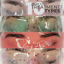 Load image into Gallery viewer, Avery Rose Peel-Off Jelly Mask Premium Modeling "Rubber Mask" Spa Set - 10 Treatments (24k Gold, Lavender, Kiwi, Peppermint, Egyptian Rose, Matcha, Chamomile, Tea tree, Jazmine)