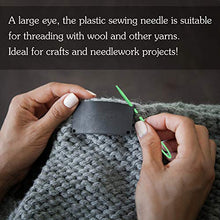 Load image into Gallery viewer, 30 PCS Large Eye Plastic Needles, 2.7Inch/3.5Inch/5.9Inch Plastic Weaving Needles, Yarn Needles, Learning Needles, Safety Plastic Lacing Needles for Kids & Sewing Handmade Crafts