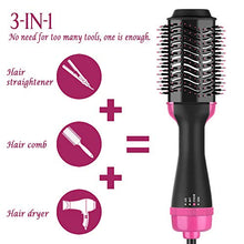 Load image into Gallery viewer, JONEG Hair Dryer Brush, Hot Air Brush, One-Step Hair Dryer & Volumizer Blow Dryer Brush