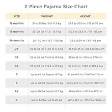 Load image into Gallery viewer, Burt's Bees Baby baby girls Pajamas, Tee and Pant 2-piece Pj Set, 100% Organic Cotton Pajama Set, Purple Watercolor Daylily, 2T US