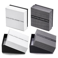 Load image into Gallery viewer, COOLSTEELANDBEYOND Steel Large Sugar Skull Pendant Necklace for Men Women with Cubic Zirconia and 30 inches Wheat Chain