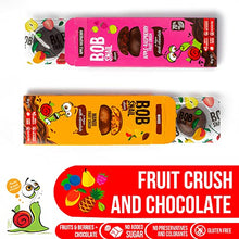 Load image into Gallery viewer, Healthy Fruit Snacks for Kids Adults - 66 Gluten Free Snacks Variety Pack -Belgian Dark Chocolate Strawberry Candy Cookies - Individually Wrapped Fruit Snacks Bulk No Sugar Added Low Calorie Candies