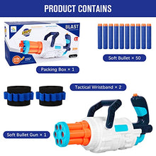 Load image into Gallery viewer, Toy Foam Blasters Guns for Kids,Soft Bullets Shooting Game for Nerf Guns with 6 Hole Automatic Rotating Barrel,Indoor Outdoor Toys Birthday Gifts for 3 4 5 6 7 8+ Years Old Boys Girls, Teens, Adults