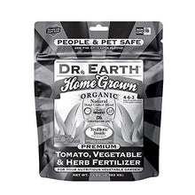 Load image into Gallery viewer, Dr. Earth Organic & Natural MINI Home Grown Tomato, Vegetable & Herb Fertilizer Black Bag ( 1 lbs )