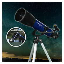 Load image into Gallery viewer, Meade Instruments – S102mm Aperture, Portable Beginner Refracting Astronomy Telescope for Kids & Adults – Bonus Smart Phone Adapter & Accessories Included - Adjustable Alt-azimuth (AZ) Manual Mount