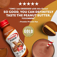 Load image into Gallery viewer, Premier Protein Shake, Chocolate Peanut Butter, 30g Protein, 1g Sugar, 24 Vitamins & Minerals, Nutrients to Support Immune Health, 11.5 Fl Oz, 12 Count