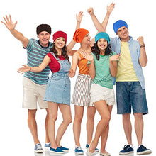 Load image into Gallery viewer, Outus Thin Knit Slouchy Cap Beanies Hat Hip-Hop Sleep Cap Dwarf Hat (Assorted Colors, 7 Pieces)