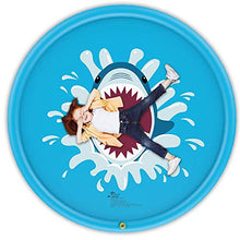 Load image into Gallery viewer, Jasonwell Foldable Dog Pool Collapsible Dog Pet Pool Bathing Tub Kiddie Pool and Splash Pad Sprinkler for Kids Splash Play Mat 68" Outdoor Water Toys