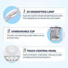 Load image into Gallery viewer, 2 in 1 Facial Steamer With 5X Magnifying Lamp For Salon Spa Beauty