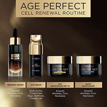Load image into Gallery viewer, L'Oreal Paris Age Perfect Cell Renewal Midnight Anti-Aging Face Serum with Patented Antioxidant, Smooth Wrinkles, Firm, Revitalize + Eye Cream Sample