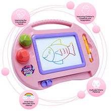 Load image into Gallery viewer, Toddler Toys,Toys for 1-2 Year Old Girls,Magnetic Drawing Board,Magna Erasable Doodle Board for Kids,Toddler Baby Toys 18 Months to 3 Girls Boys