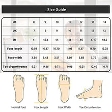 Load image into Gallery viewer, LseLom Moccasins Slippers for Men Memory Foam Indoor Outdoor No-Skid House Shoes Fleece Warm Bedroom Slippers Mens Moccasins Size 8 US Black