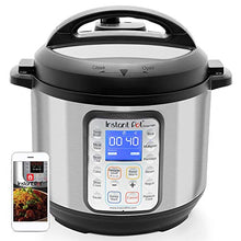 Load image into Gallery viewer, Instant Pot Smart WiFi 8-in-1 Electric Pressure Cooker, Sterilizer, Slow Cooker, Rice Cooker, Steamer, Saute, Yogurt Maker, Cake Maker, and Warmer, 6 Quart, 13 One-Touch Programs