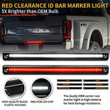 Load image into Gallery viewer, GemPro LED Tailgate Light Bar, Red Brake, DRL Whtie DRL& Amber Sequential Turn Signal Truck Light Bar, Rear Bumper Marker Lights, Compatible with 2017-2020 Super Duty Ford F-Series F-250 F350