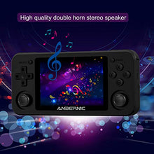 Load image into Gallery viewer, HAIHUANG RG351M Retro Game Console,WiFi Built-in Online Sparring, Handheld Game Console with 64G TF Card 2500 Classic Games, Portable Game Console 3.5 inch IPS Screen Happy Time with Kids