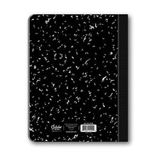 Load image into Gallery viewer, iScholar Composition Book, 150 Sheets, Wide Ruled, 9.75 x 7.5-Inches, Black Marble Cover (10150)