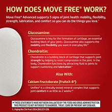 Load image into Gallery viewer, Glucosamine & Chondroitin Plus MSM Advanced Joint Health Supplement Tablets, Move Free (120 count in a bottle), Supports Mobility, Flexibility, Strength, Lubrication and Comfort