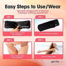 Load image into Gallery viewer, gentlepak® Perineal Cold Pak - Set of 3 Hot and Cold Therapy Gel Paks with Washable Terry Covers - Reusable Perineal Ice Paks for Postpartum Pain, Hemorrhoids, Post Laser Procedures, and More