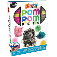 Load image into Gallery viewer, SpiceBox Children's Activity Kits Make & Play Pom Pom Pets, Multi Colors (09919)