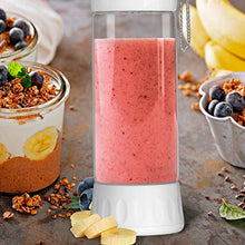 Load image into Gallery viewer, Portable Blender Lacomri – Powerful Crusher for Frozen Fruits and Veggies – Travel Blender – Cordless Blender – Portable Blender USB Rechargeable – Personal Blender – Mini Blender with Stainless-Steel Blades – Ideal for Healthy Juices and Smoothies