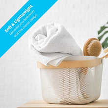 Load image into Gallery viewer, Zeppoli 24-Pack Washcloths | 100% Natural Cotton, 12 x 12 Inches, Commercial Grade Washcloth, Machine Washable Cleaning Rags and Wash Cloths for Bathroom