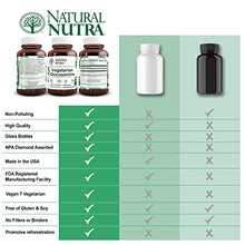 Load image into Gallery viewer, Natural Nutra Vegan and Vegetarian Glucosamine Hydrochloride for Men and Women, Kosher, Shellfish Free, Plant Based, Collagen, Joint and Cartilage Support Supplement, 750mg, 120 Capsules
