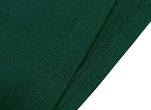 Load image into Gallery viewer, Berydress Women's Classic V-Neck Long Sleeve Casual Party Work Belted Knee-Length Sheath Faux Black Wrap Dress (M, 6090-Dark Green)