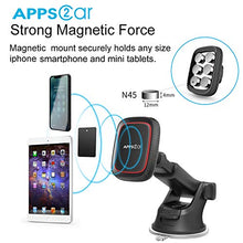 Load image into Gallery viewer, Magnetic Phone Car Mount,APPS2Car Universal Dashboard Windshield Industrial-Strength Suction Cup Car Phone Mount Holder with Adjustable Telescopic Arm,6 Strong Magnets,for All Cell Phones