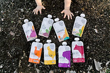 Load image into Gallery viewer, Serenity Kids Baby Food, Organic Savory Veggies and Ethically Sourced Meats Variety Pack, For 6+ Months, 3.5 Ounce Pouch (8 Pack)