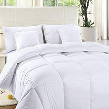 Load image into Gallery viewer, Utopia Bedding Comforter Duvet Insert - Quilted Comforter with Corner Tabs - Box Stitched Down Alternative Comforter (Twin XL, White)