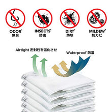 Load image into Gallery viewer, Hanging Vacuum Space Saver Bags for Clothes, Set of 4 (2 Long 53"x27.6", 2 Short 41.3"x27.6"),Vacuum Seal Storage Bag Clear Bags for Suits, Dress or Jackets, Closet Organizer