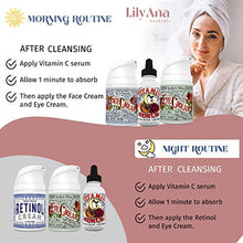 Load image into Gallery viewer, Vitamin C Serum for Face - Face Serum with Hyaluronic Acid and Vitamin E, Anti Aging Serum, Reduces Age Spots and Sun Damage, Promotes Collagen and Elastin - 1oz